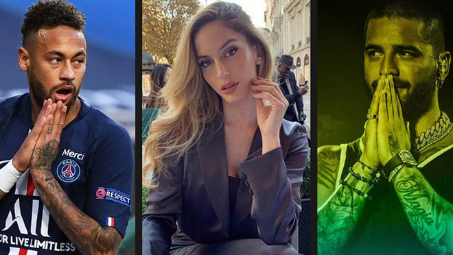 Neymar bị xem là kẻ thứ ba xen vào cuộc tình của Natalia Barulich và Maluma