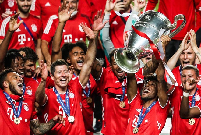 Với thành tích vô địch Champions League, Bayern Munich nhận số tiền thưởng 51 triệu euro