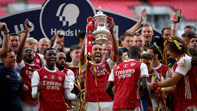 Arsenal đã khép lại mùa giải 2019/20 với một danh hiệu