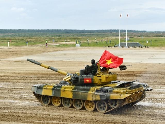 Đội tuyển xe tăng của Việt Nam hùng dũng xuất quân ở Army Game 2020