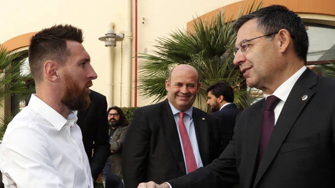 Messi đã thông báo rõ bằng cả lời nói và văn bản đến Chủ tịch Bartomeu và ban lãnh đạo Barca ý định ra đi