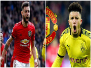 Bóng đá - MU muốn đón &quot;bom tấn&quot; Sancho về Old Trafford: Phải chờ như Bruno Fernandes