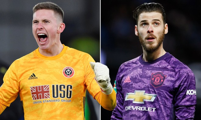 Henderson đe dọa vị trí De Gea