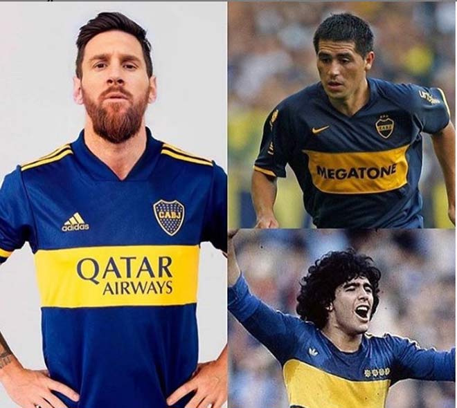 Ảnh chế Messi về quê hương đá cho Boca Juniors