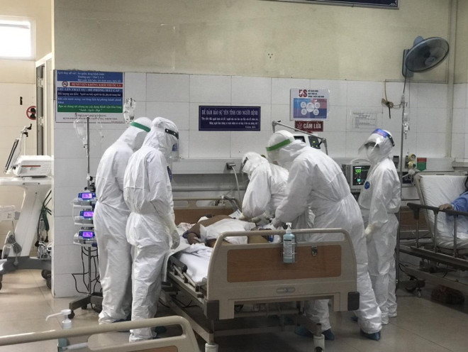 Khu điều trị bệnh nhân Covid-19 tại Bệnh viện dã chiến Hòa Vang - Đà Nẵng