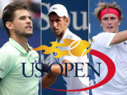 Thể thao - Lịch thi đấu tennis đơn nam giải US Open 2020