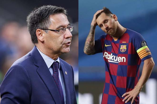 Chủ tịch Bartomeu chấp nhận từ chức để giữ Messi ở lại Barca?