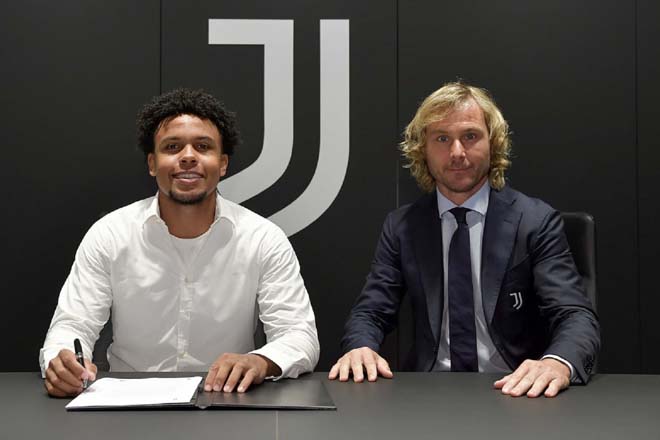 Juventus vừa ký hợp đồng với Weston McKennie