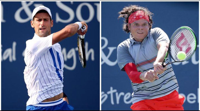 Djokovic và Raonic cống hiến trận chung kết cực kỳ hấp dẫn ở Cincinnati Masters năm nay