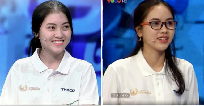 Hai thí sinh xinh đẹp Phương Thảo và Hồng Lam