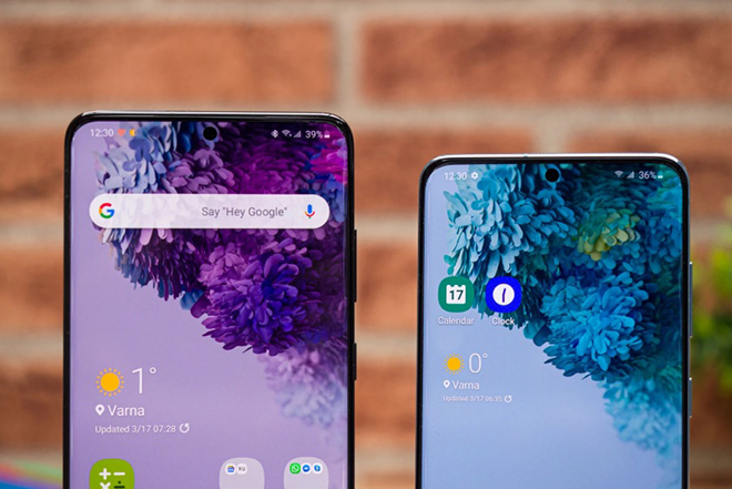 Cặp Galaxy S20 năm nay.
