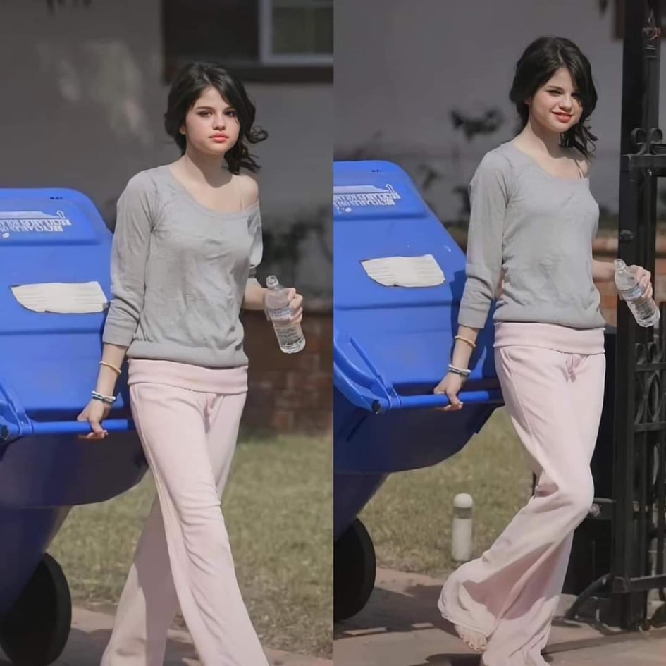 Hình ảnh đi đổ rác của Selena Gomez cách đây đã lâu bất ngờ được chia sẻ.