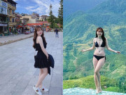 Bạn trẻ - Cuộc sống - Bạn gái Quang Hải lần đầu diện bikini, gợi cảm không kém nàng Wags Việt nào