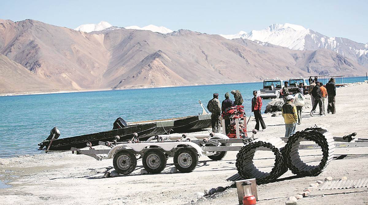 Căng thẳng biên giới Trung - Ấn gia tăng, điểm nóng mới ở hồ Pangong (ảnh: India Today)