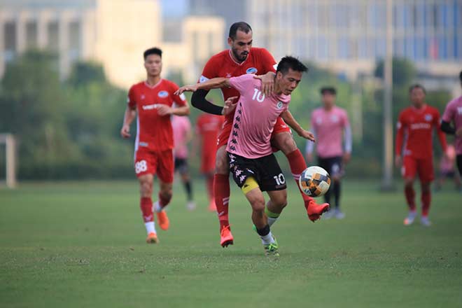 Hà Nội FC đấu Viettel: Văn Hậu tái xuất, bất ngờ cú đúp Thành Chung - 10