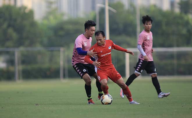 Hà Nội FC đấu Viettel: Văn Hậu tái xuất, bất ngờ cú đúp Thành Chung - 9