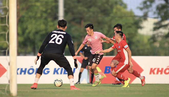 Hà Nội FC đấu Viettel: Văn Hậu tái xuất, bất ngờ cú đúp Thành Chung - 6