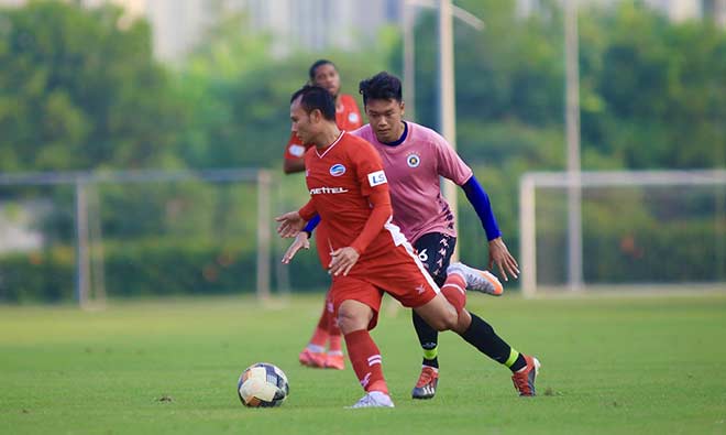 Hà Nội FC đấu Viettel: Văn Hậu tái xuất, bất ngờ cú đúp Thành Chung - 3