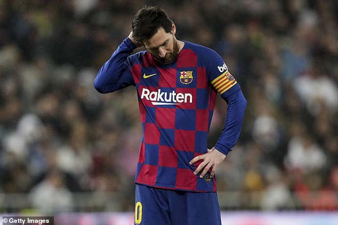 Messi đã hết động lực thi đấu cho Barca