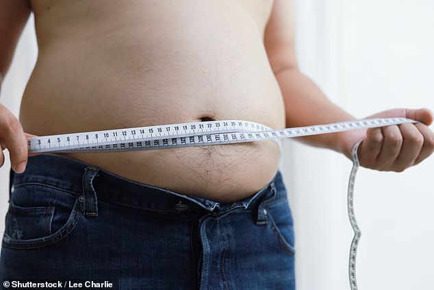 Vị trí của chất béo trên cơ thể quyết định đến tuổi thọ của nam giới. (Ảnh minh họa)