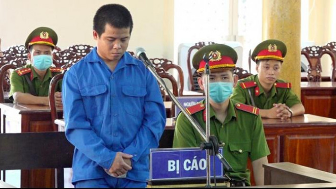 Bị cáo Chau Na1th tại phiên tòa