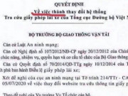 Tin tức trong ngày - Quyết định thay đổi hệ thống tra cứu GPLX là văn bản giả mạo