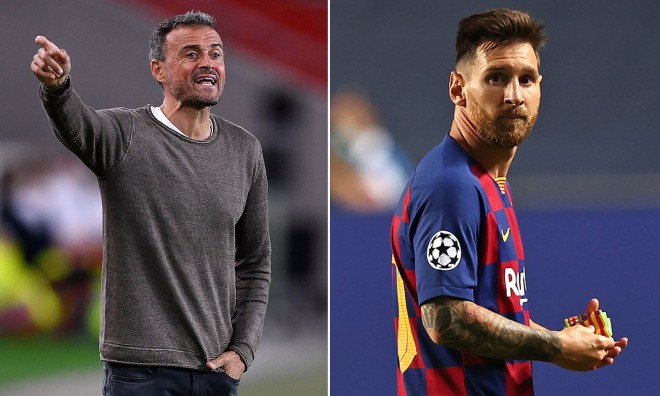 HLV Luis Enrique không quá lo lắng cho Barca nếu chia tay Messi vào năm 2021