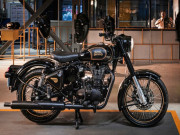 Thế giới xe - Tuyệt đẹp Royal Enfield Classic 500 Tribute Black Edition mới cứng