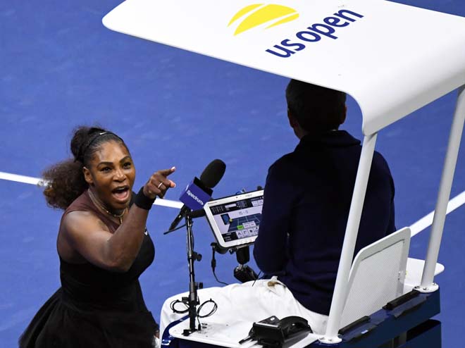 Serena xúc phạm trọng tài ở US Open 2018