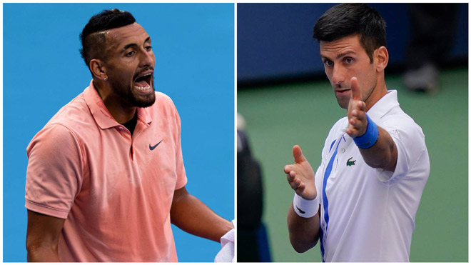 Kyrgios lại châm chọc Djokovic trên twitter