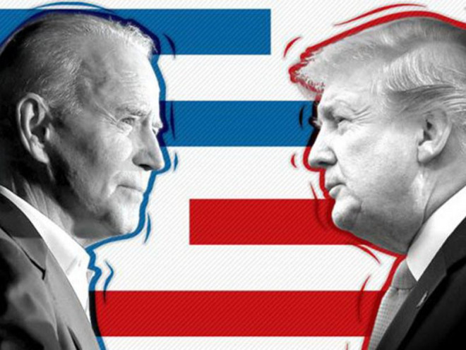 Ông Joe Biden (trái) và ông Donald Trump sẽ có cuộc tranh luận đầu tiên vào cuối tháng này. Ảnh: BBC