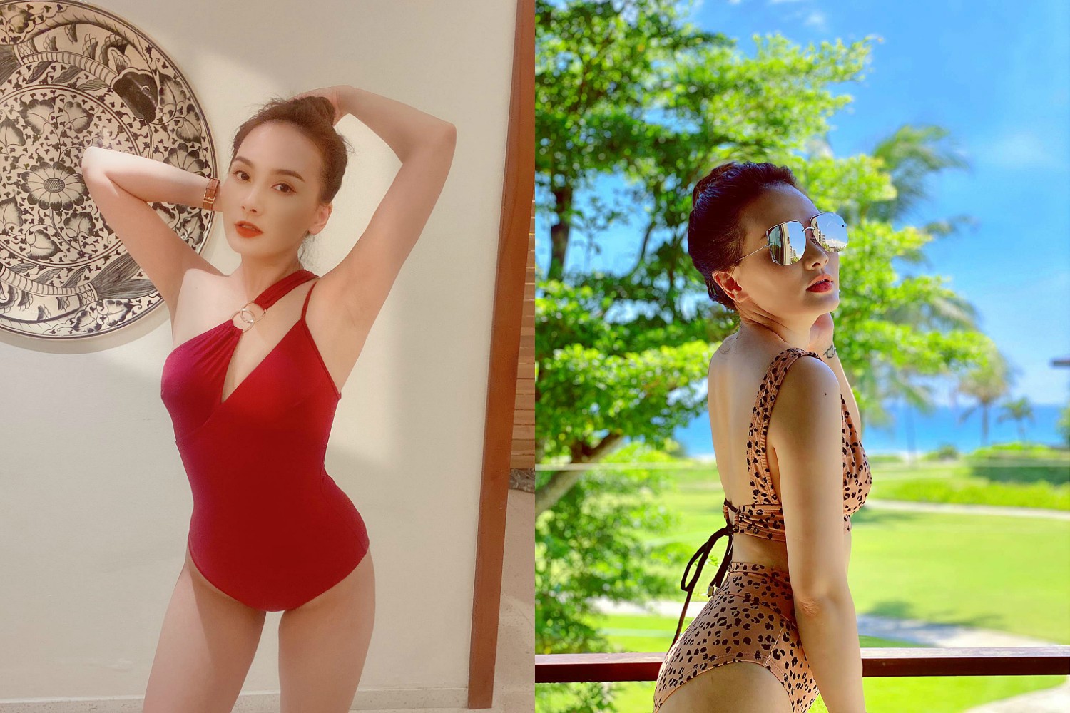 Bảo Thanh tuyên bố &#34;ở ẩn&#34; vẫn chăm chỉ diện bikini khoe đường cong nóng bỏng - 2