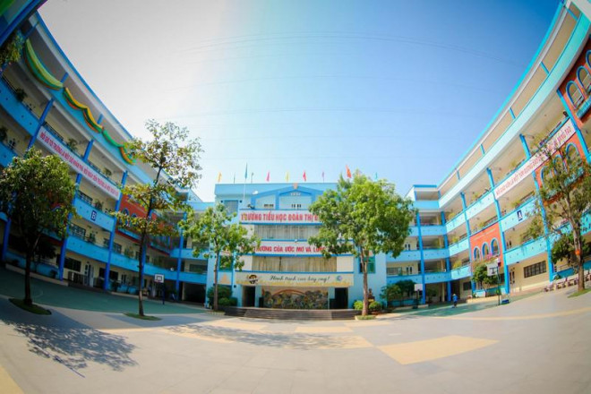 Sự việc xảy ra tại Trường tiểu học Đoàn Thị Điểm, Hà Nội. Ảnh: NTCC
