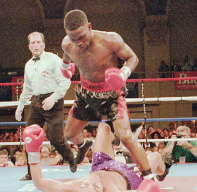 Pernell Whitaker (Mỹ) từng vào tù vì sử dụng và tàng trữ ma túy, sau khi ra tù anh có thêm 5 tội vi phạm giao thông