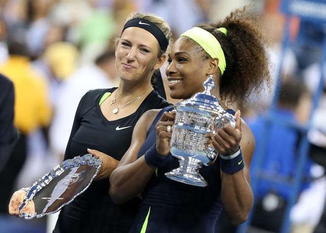 Azarenka (trái) có cơ hội tái ngộ Serena