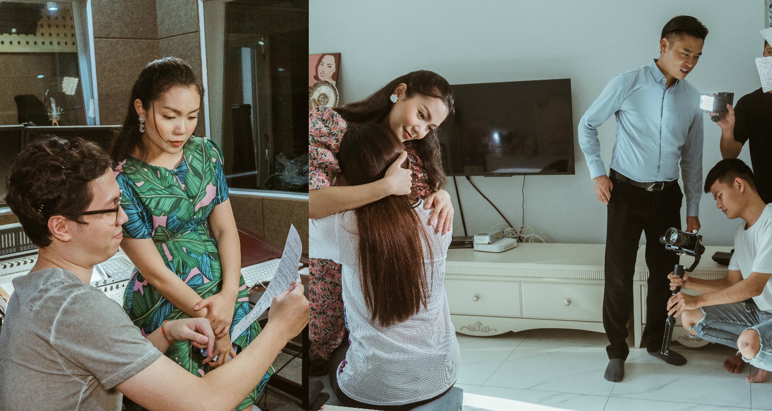 Toàn bộ ê - kíp thực hiện đều là người thân và bạn bè