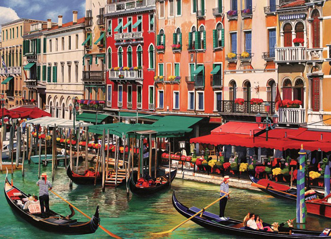 7. Venice, Ý: Venice từng là hải cảng quan trọng và nổi tiếng nhất trong nhiều thế kỷ. Grand Canal hành lang giao thông đường thủy chính ở Venice trải dài khắp thành phố.&nbsp;
