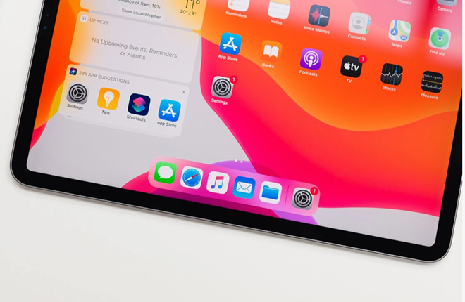 Apple có thể sử dụng màn hình gập lại cho iPad.