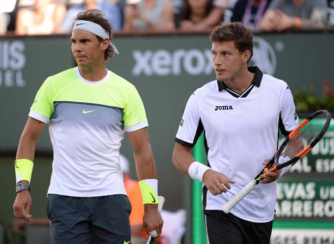 Rafael Nadal và Pablo Carreno Busta