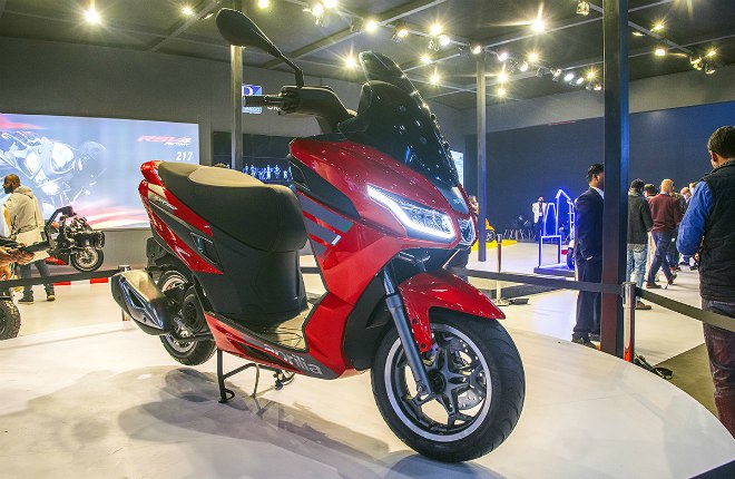 Mẫu xe ga này có khả năng đối đầu với Honda PCX.