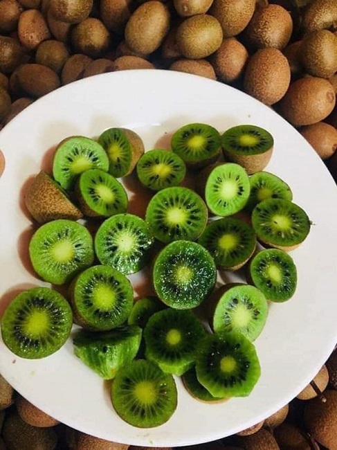 Đây được cho là loại quả mọc tự nhiên và hình dáng giống hệt quả kiwi thông thường được bày bán tại siêu thị.