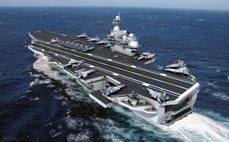 Tàu sân bay mới của Trung Quốc sẽ có những tính năng tương tự tàu sân bay Mỹ.