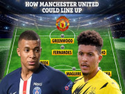 Bóng đá - MU muốn mua Sancho, Mbappe: Sững sờ siêu đội hình trong mơ như thế nào?