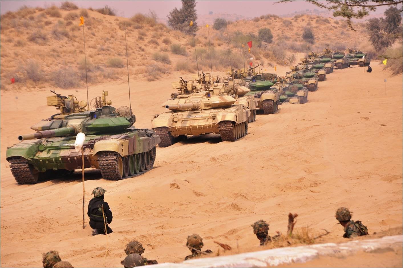 Quân đội Trung - Ấn từng có cuộc xung đột ở biên giới kéo dài suốt 9 năm (ảnh: India Today)