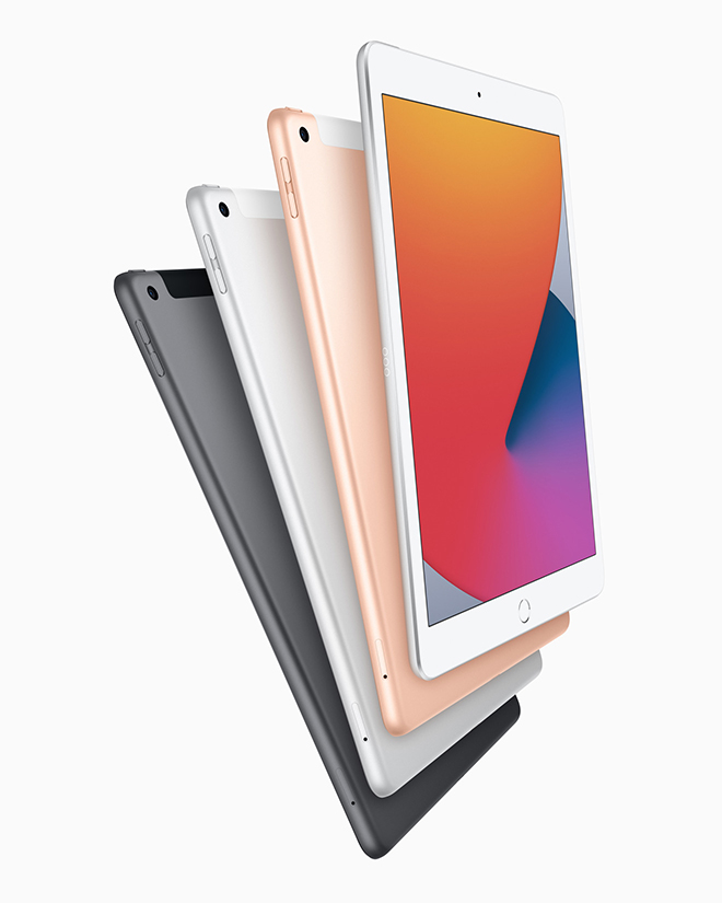 Phím Home vật lý vẫn được giữ lại trên iPad 8.