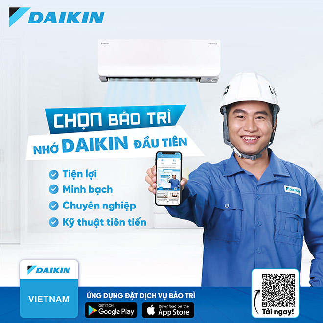 Daikin Việt Nam chính thức ra mắt ứng dụng đặt dịch vụ bảo trì máy điều hòa - 1
