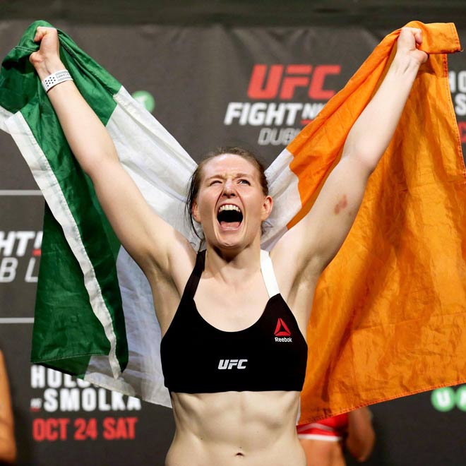 Nữ võ sĩ người Cộng hòa Ireland - Aisling Daly từng giao đấu Conor McGregor