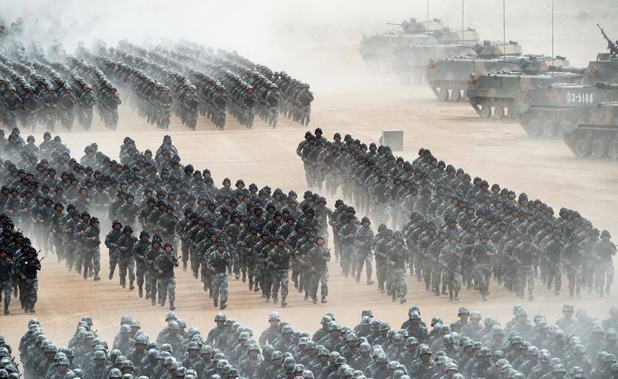 Trung Quốc điều thêm 10.000 quân tới khu vực đang là điểm nóng tranh chấp biên giới với Ấn Độ (ảnh: Hoàn cầu)