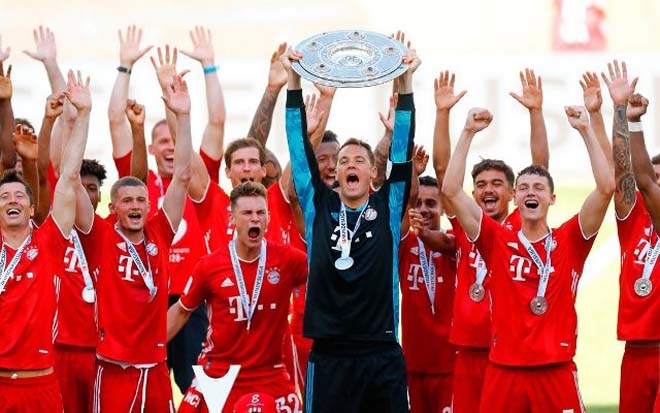 Bayern đã vô địch Bundesliga 8 năm liên tiếp