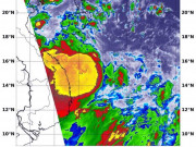 Thế giới - Bão số 5 đổ bộ vào Việt Nam: NASA cung cấp ảnh hồng ngoại cho thấy chỗ mạnh nhất